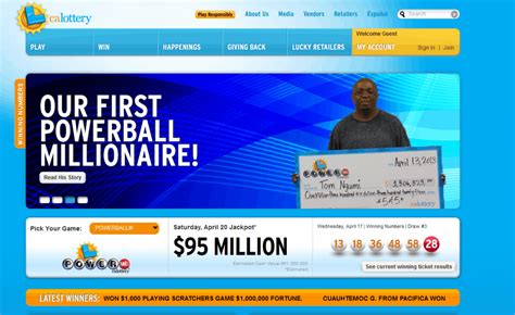 calottery.com/2ndchance sign in|ca lottery second chance sign in replay.